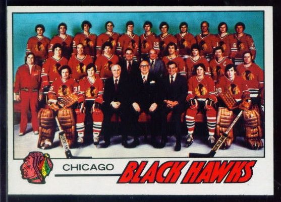 74 Chicago Black Hawks Team